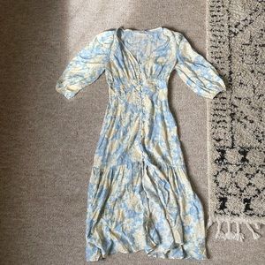 Zara mid length dress